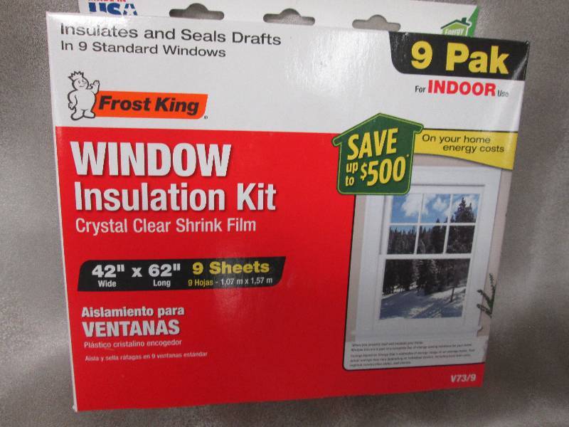 lot 247 image: Frost King EO Indoor Window Insula...