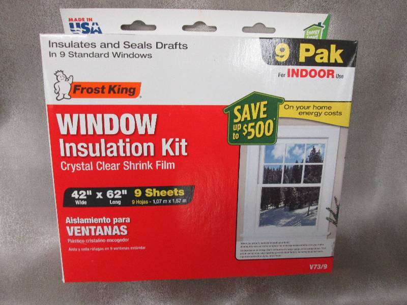 lot 249 image: Frost King EO Indoor Window Insula...