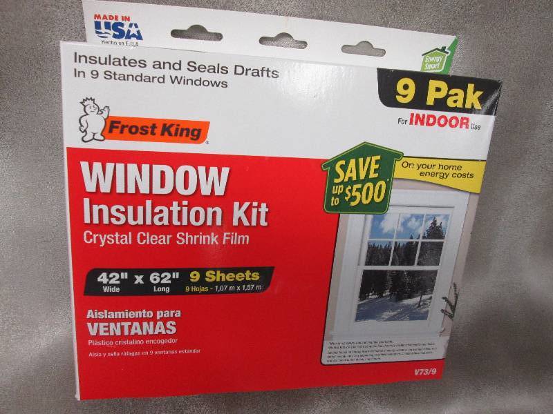lot 250 image: Frost King EO Indoor Window Insula...