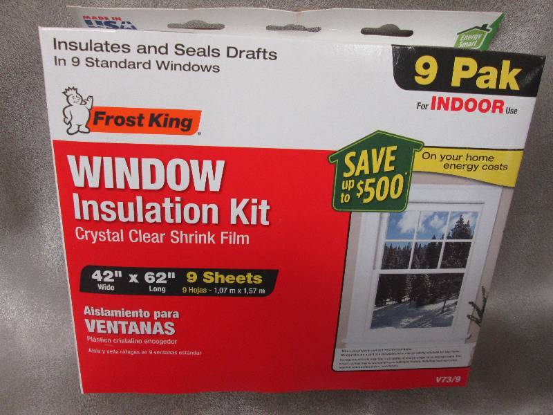 lot 252 image: Frost King EO Indoor Window Insula...