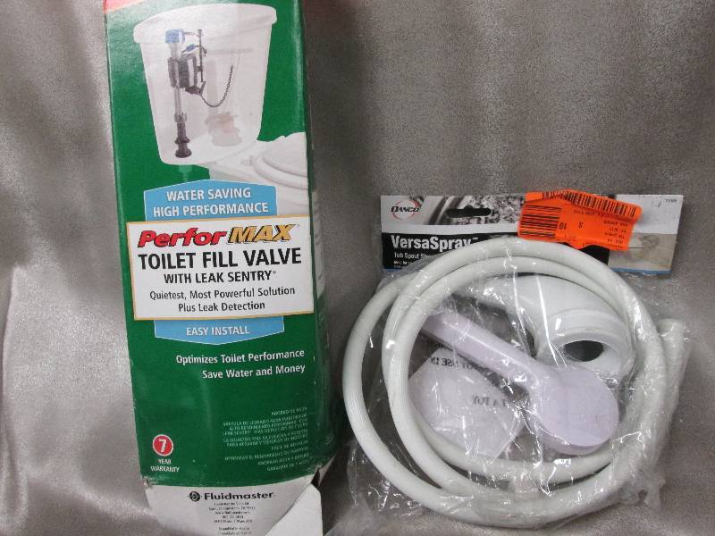 lot 260 image: Toilet Fill Valve, Versa-Spray Tub ...