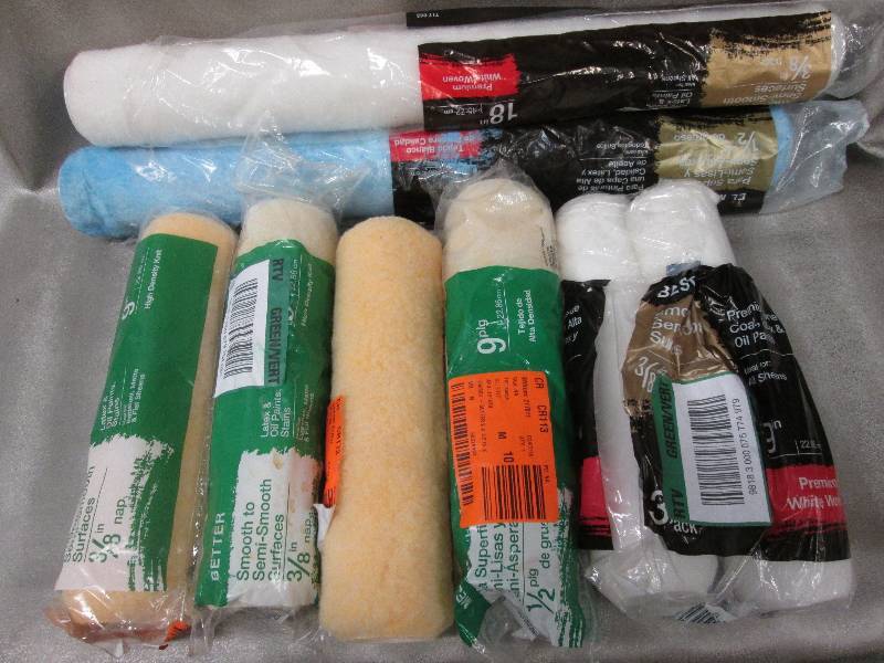 lot 266 image: Lot of assorted paint roller covers...