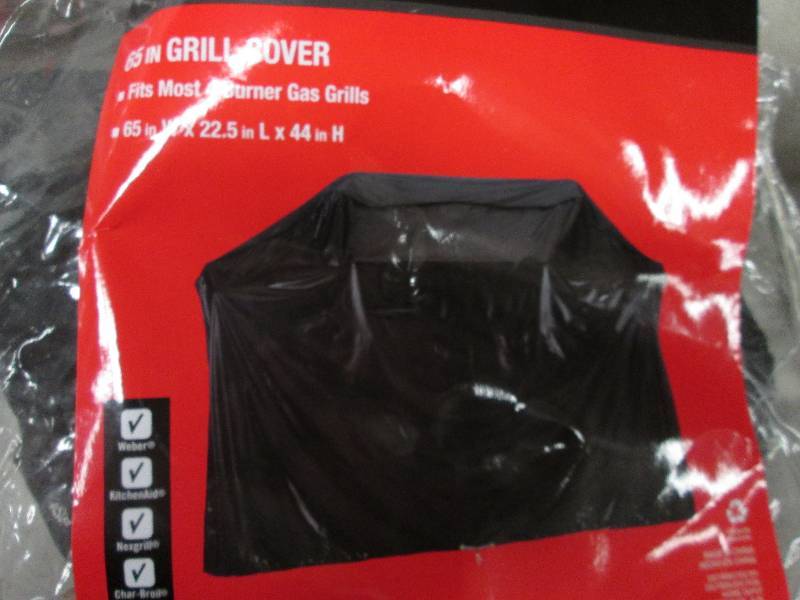 lot 291 image: 65 in Grill Cover Retail $12.97...
