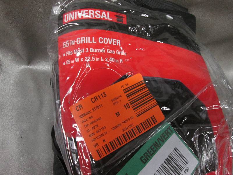 lot 292 image: 55 in Grill Cover Retail $9.97...