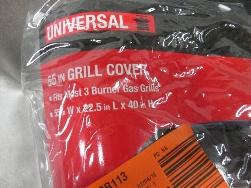 lot 293 image: 55 in Grill Cover Retail $9.97...