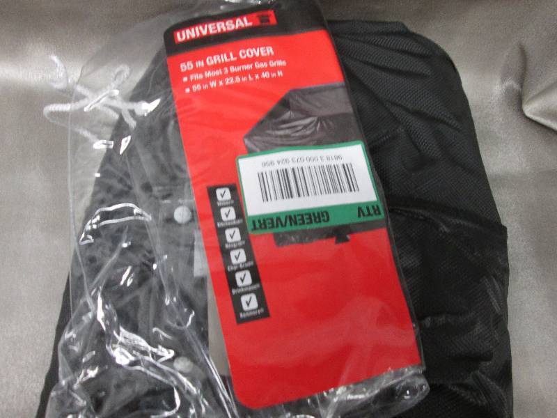 lot 295 image: 55 in Grill Cover Retail $9.97...
