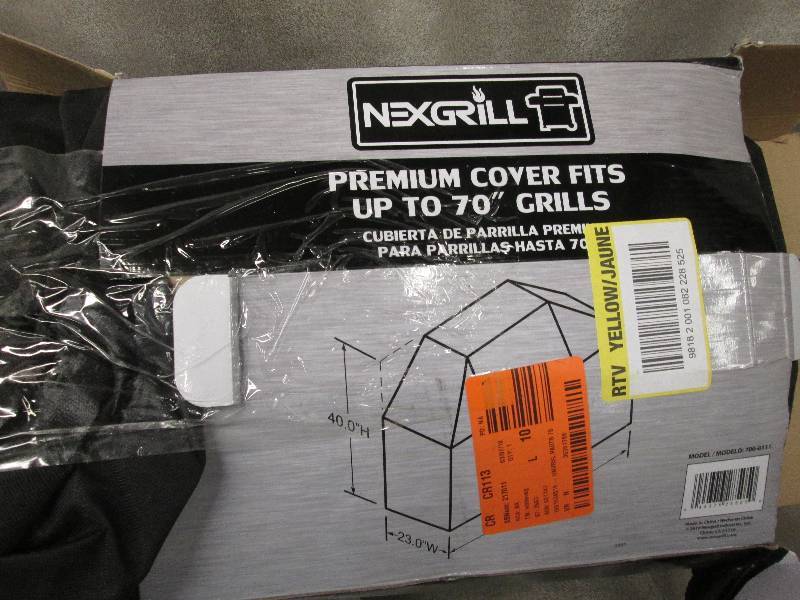 lot 306 image: Nexgrill 70 in Premium Grill Cover ...