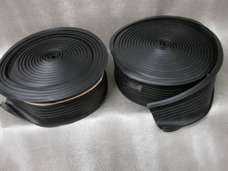 lot 308 image: 2 rolls black vinyl...