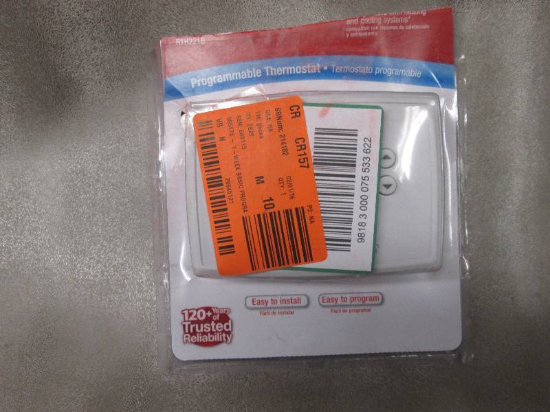lot 310 image: Honeywell 7-day Programmable Thermo...