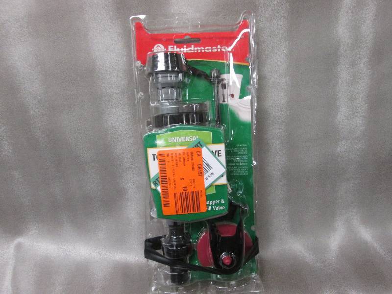 lot 318 image: Fluid Master Fill Valve & Flapper R...