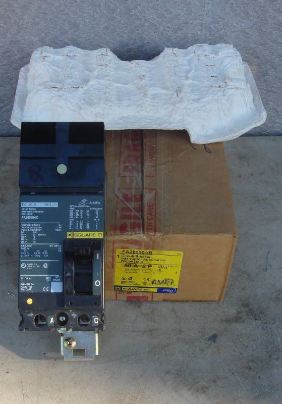 lot 94 image: Square D #FA26020AC