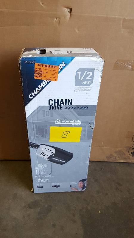 Chamberlain Chain Drive 12 HPS HomeLink New