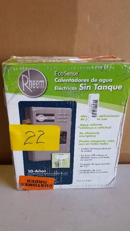 Eco Sense Tankless Electric Water Heater