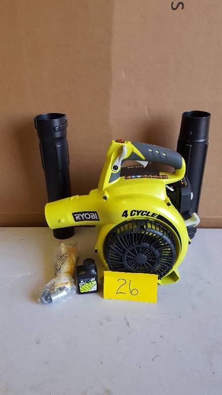 Ryobi 4 Cycle Gas Blower New No Mixing of Gas and Oil | KX Real Deals ...