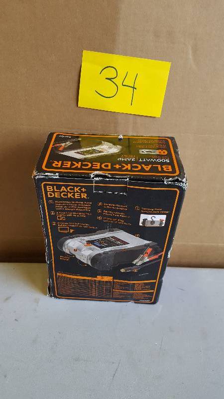 Black and Decker 500 W Power Inverter