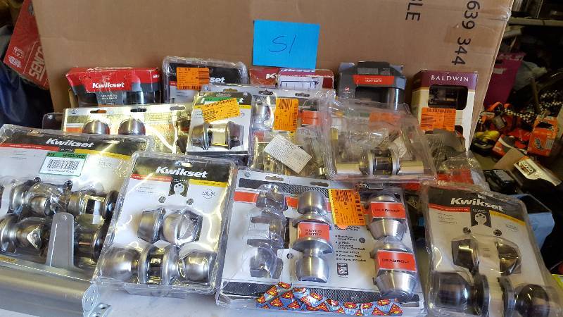 Lot of Door Hardware not checked