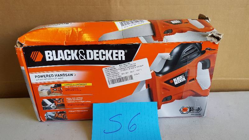 Black and Decker Powered Handsaw New