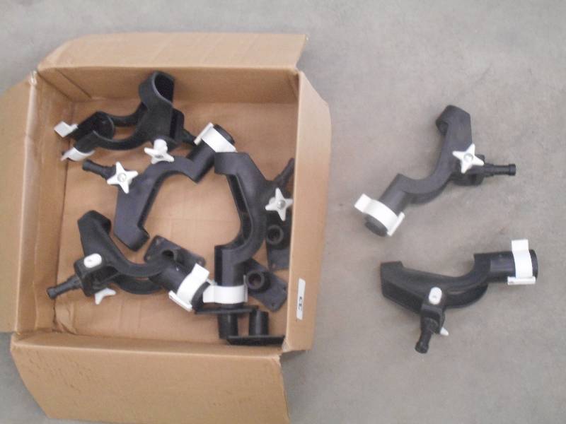 lot 33 image: Box Of (6) Adjustable Rod Holders ...