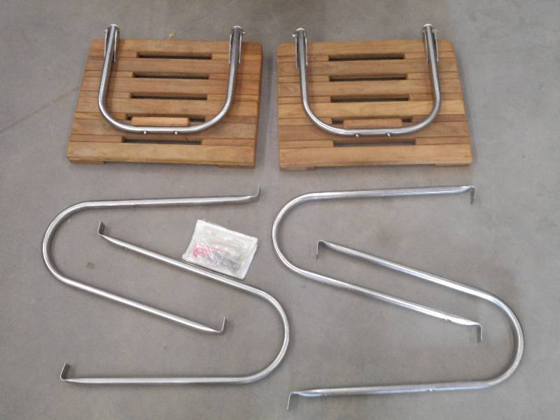 lot 40 image: Unused Teak Swindeck For A Boat, Co...