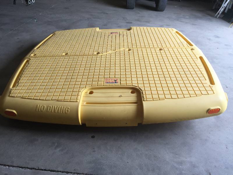 otter oasis swim raft