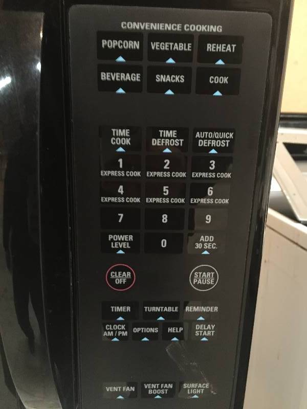 lot 11 image: GE Microwave over