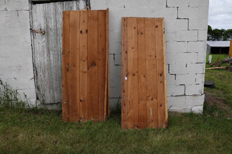 Old closet doors