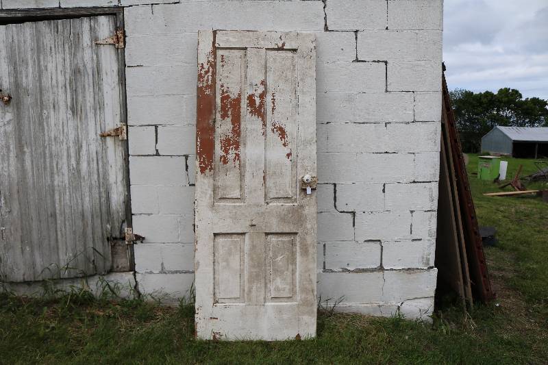 Old house door