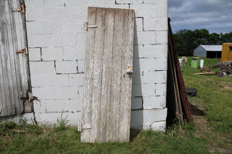 Old house door