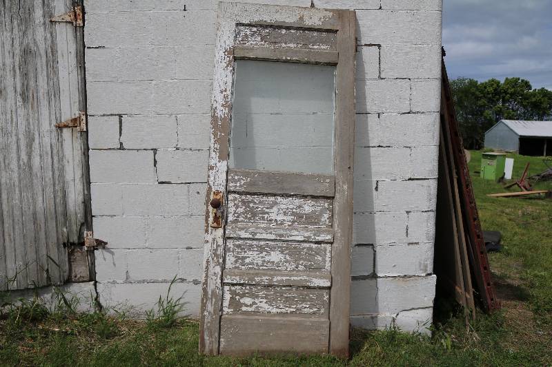 Old house door