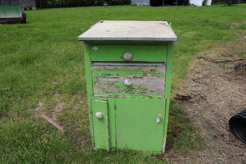 Wood cabinet
