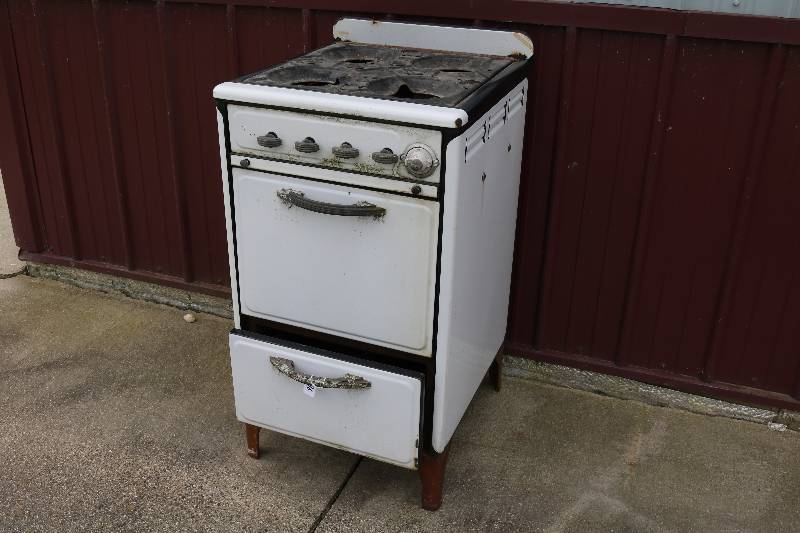 Old gas stove