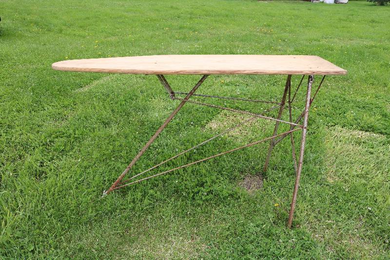 Antique ironing board