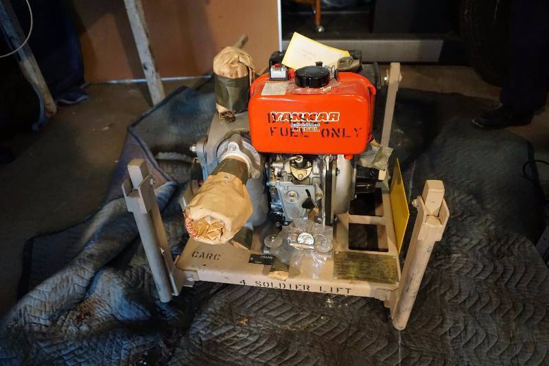 lot 1 image: Mechanical Equipment Company Model 125B Diesel Powered 2 Centrifugal Fresh Water Pump