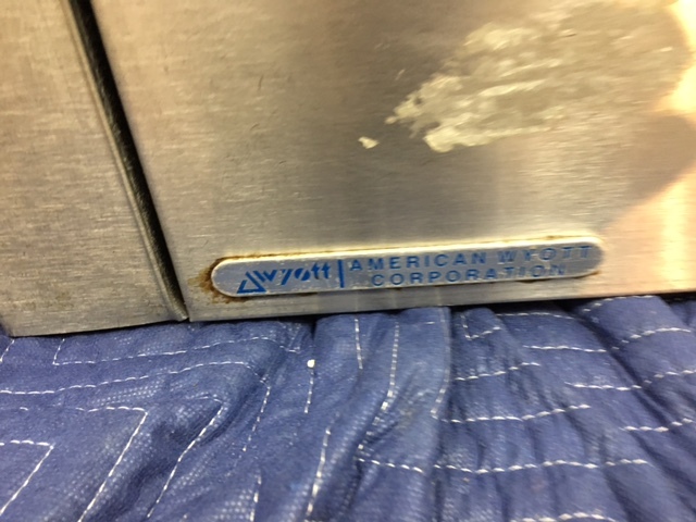 lot 5 image: APW Wyott Model G2118H Stainless Steel Commercial Grill