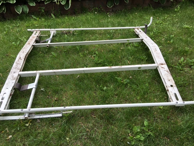 lot 7 image: Utility Van Roof Mount LadderEquipment Rack