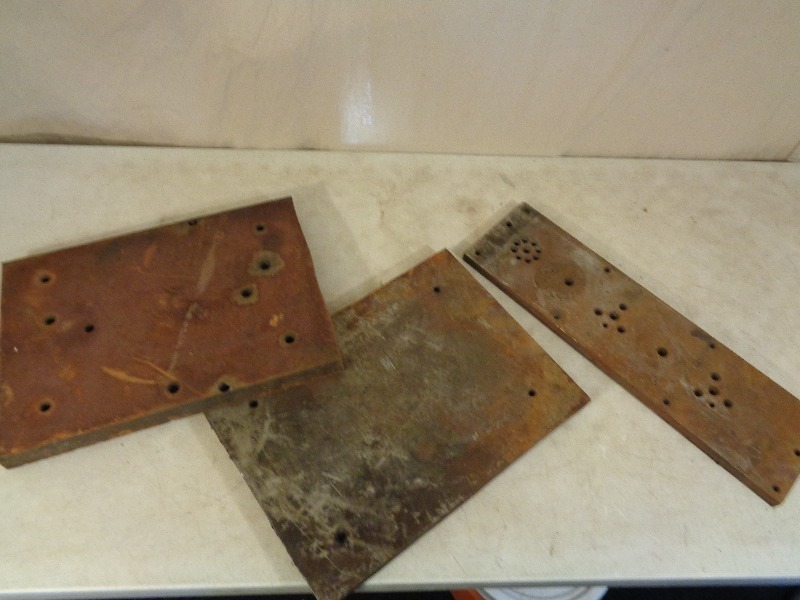lot 59 image: Thick Heavy Steel Plates