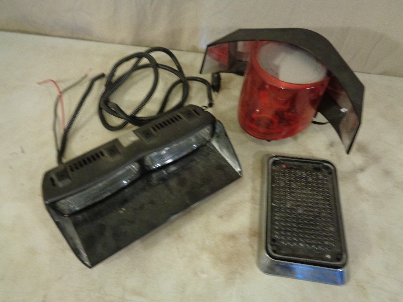 lot 63 image: Whelen and Code 3 Vehicle Lights