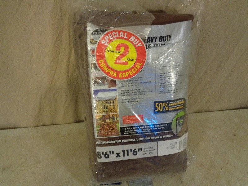 lot 72 image: 2 New Tarps