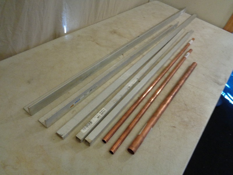 lot 73 image: Aluminum and Copper Material