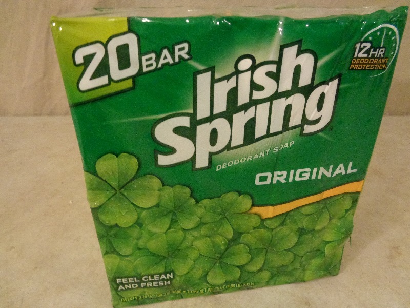 lot 121 image: New Irish Spring Bar Soap