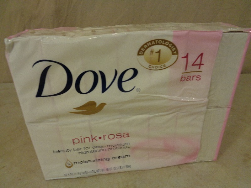 lot 122 image: New Dove Pink Bar Soap
