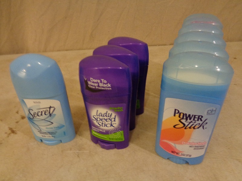 lot 137 image: 10 Sticks of Womens Deodorant