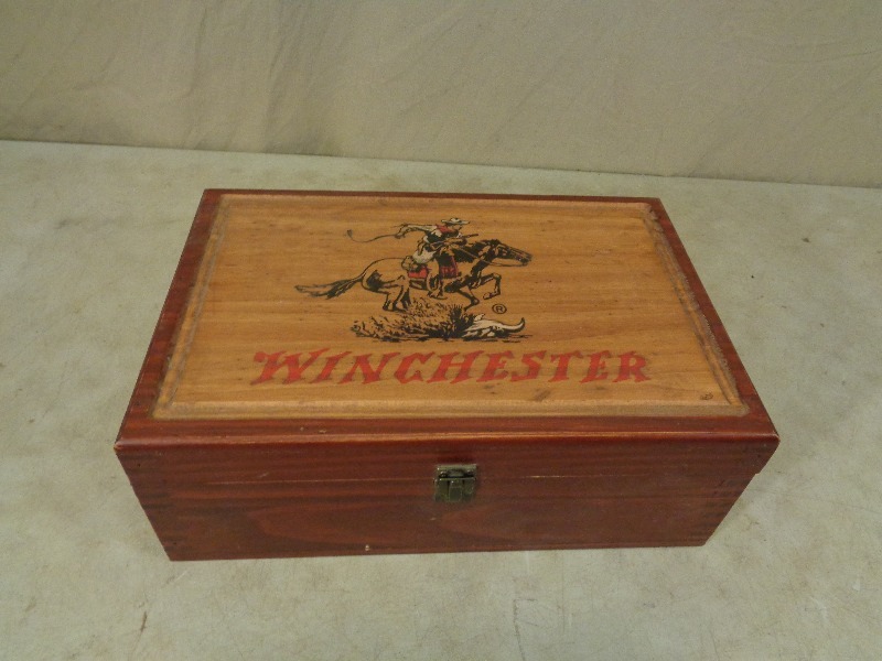 lot 160 image: Winchester Wood Box