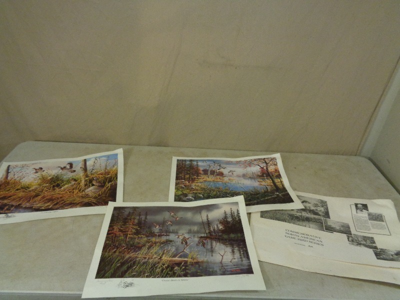 lot 161 image: Wildlife Prints