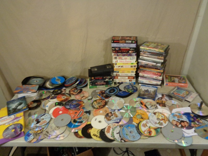 lot 180 image: Blu Rays, Dvds, VHS, and More
