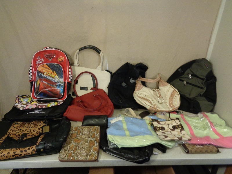 lot 196 image: Coach, Karadashian Purse, New Charter Club Bags, and More