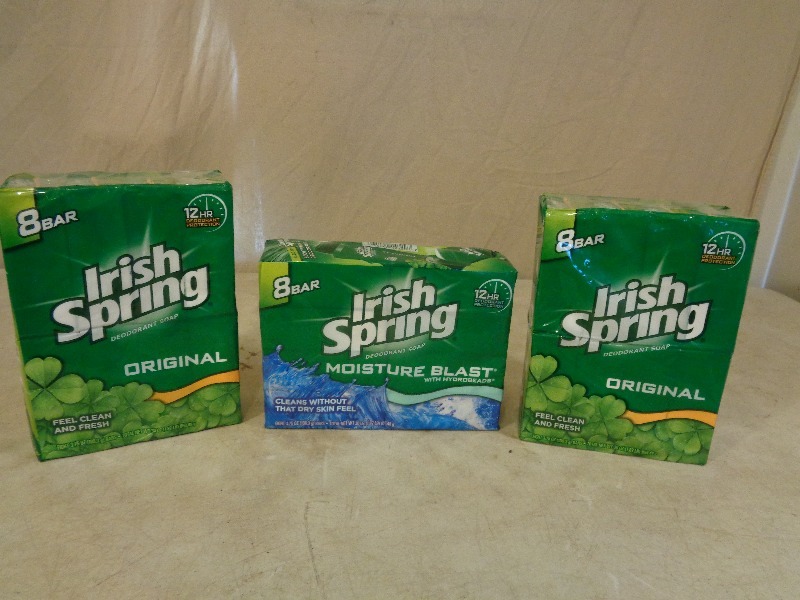 lot 197 image: New Irish Spring Bar Soap