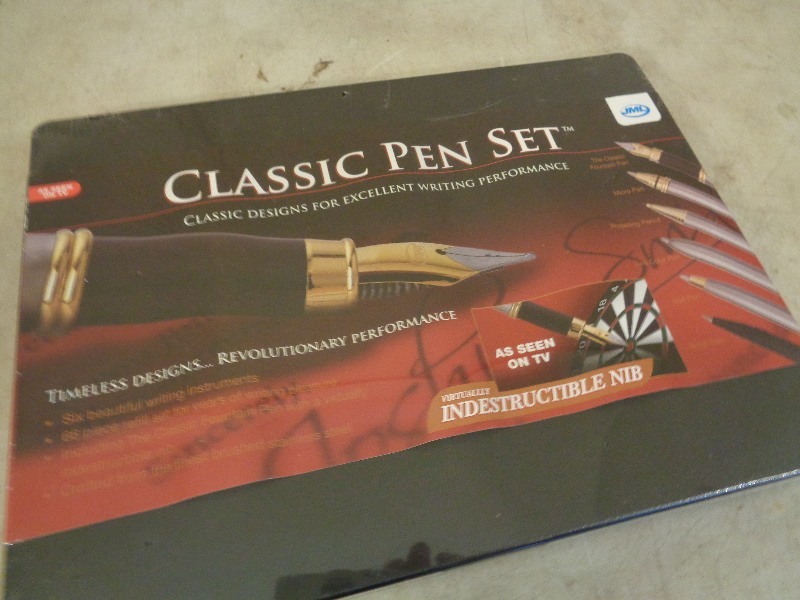 lot 212 image: New Classic Pen Set with Case