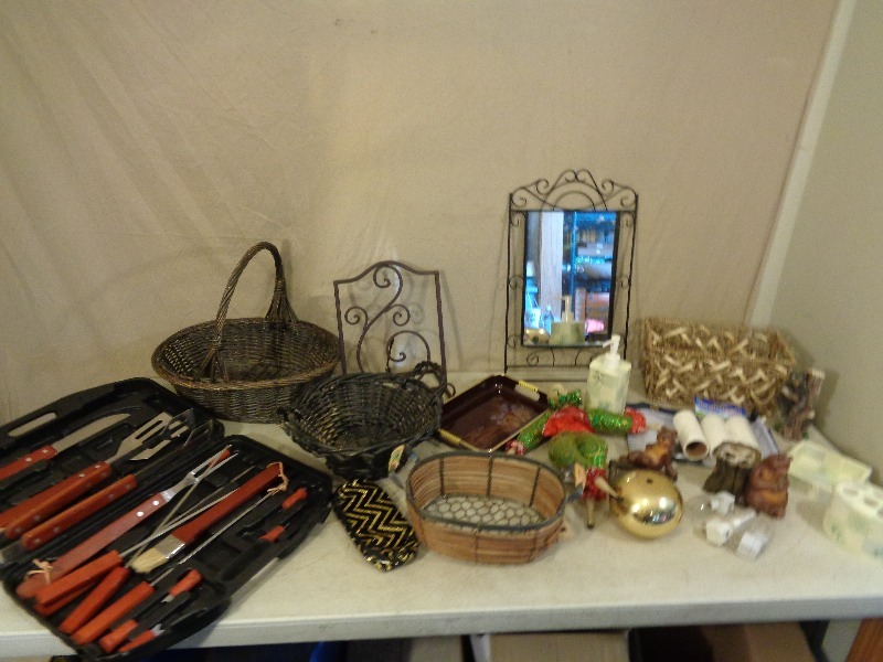 lot 239 image: BBQ Set, Bathroom Set,  and More