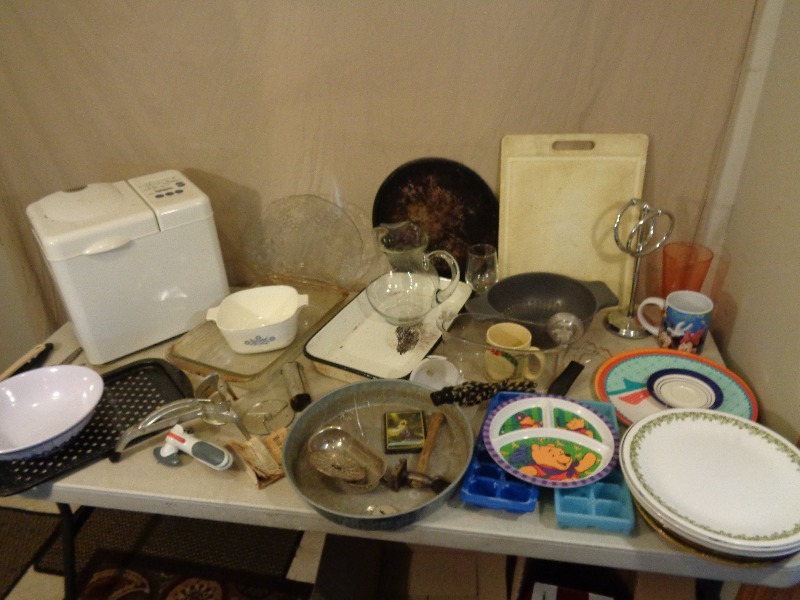 lot 241 image: Bread Machine, Pans, and More